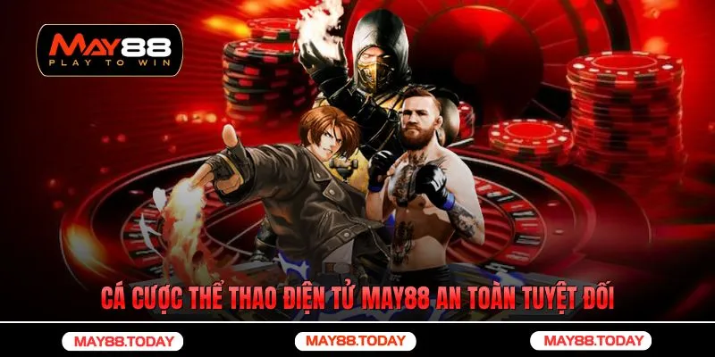 Cá cược thể thao điện tử May88 an toàn tuyệt đối